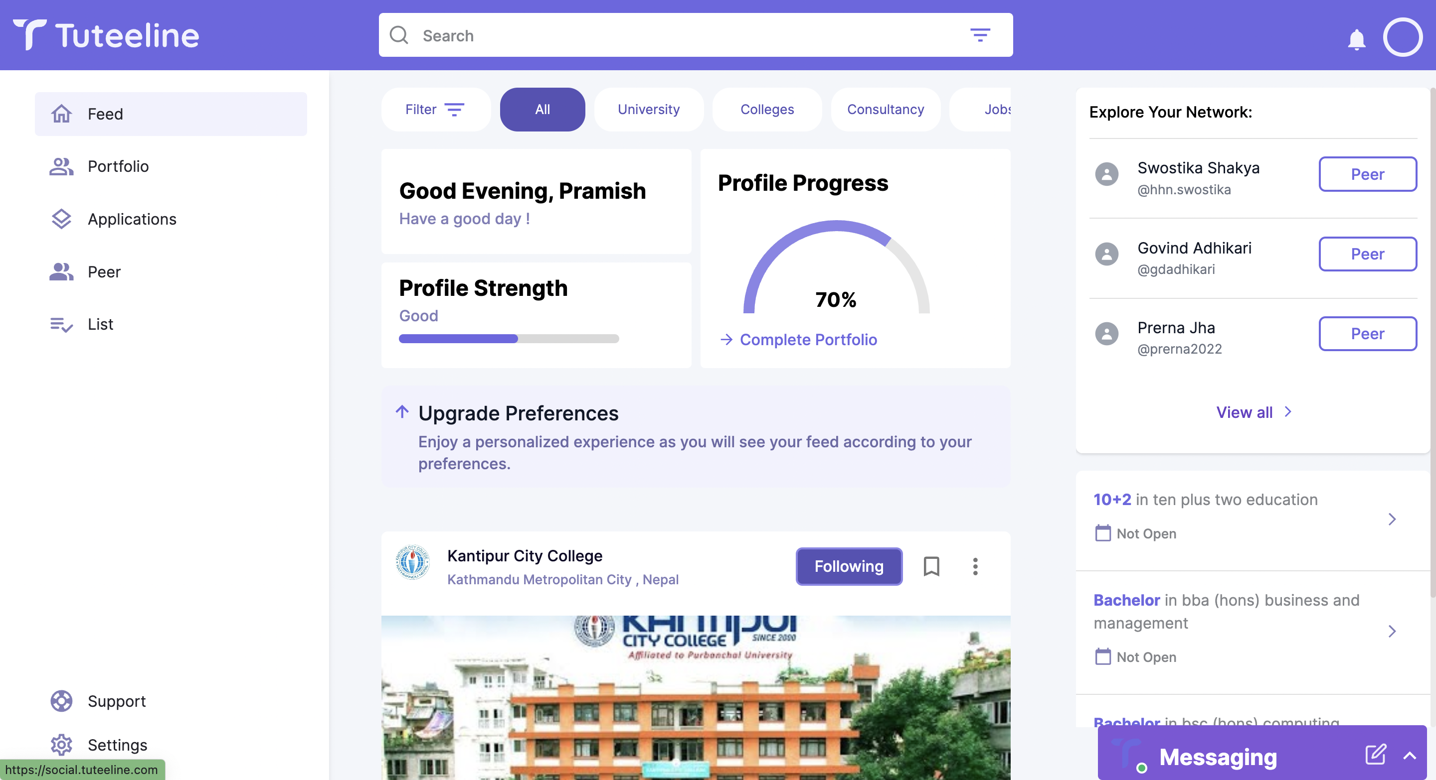 Tuteeline - Online Learning Platform